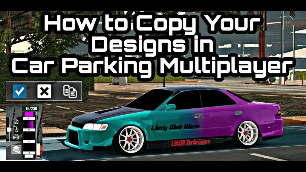 Car Parking Multiplayer Design Copy Paste 